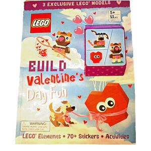 LEGO Books: Build Valentine's Day Fun! by AMEET Publishing (2022, Trade...